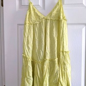 Citrine babydoll dress. Never been worn